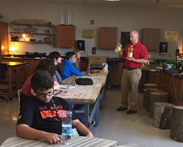 A visit from an agronomist