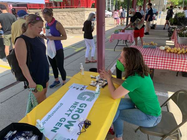 Ambassadors engaged in creative outreach!