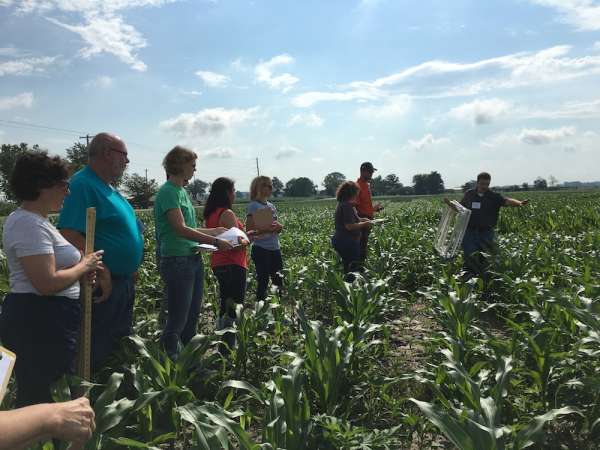 Outstanding in the field!